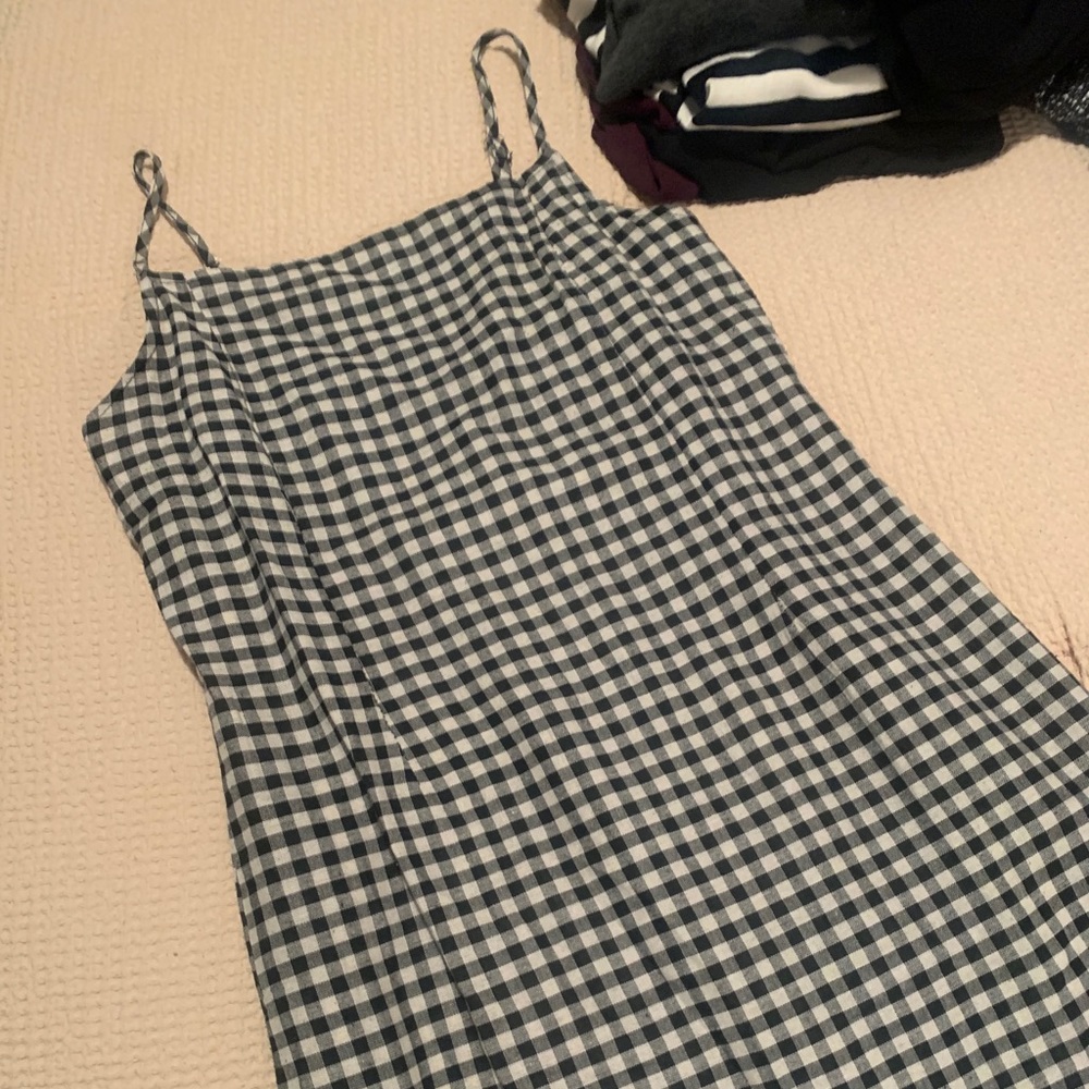 Gingham print dress ✨